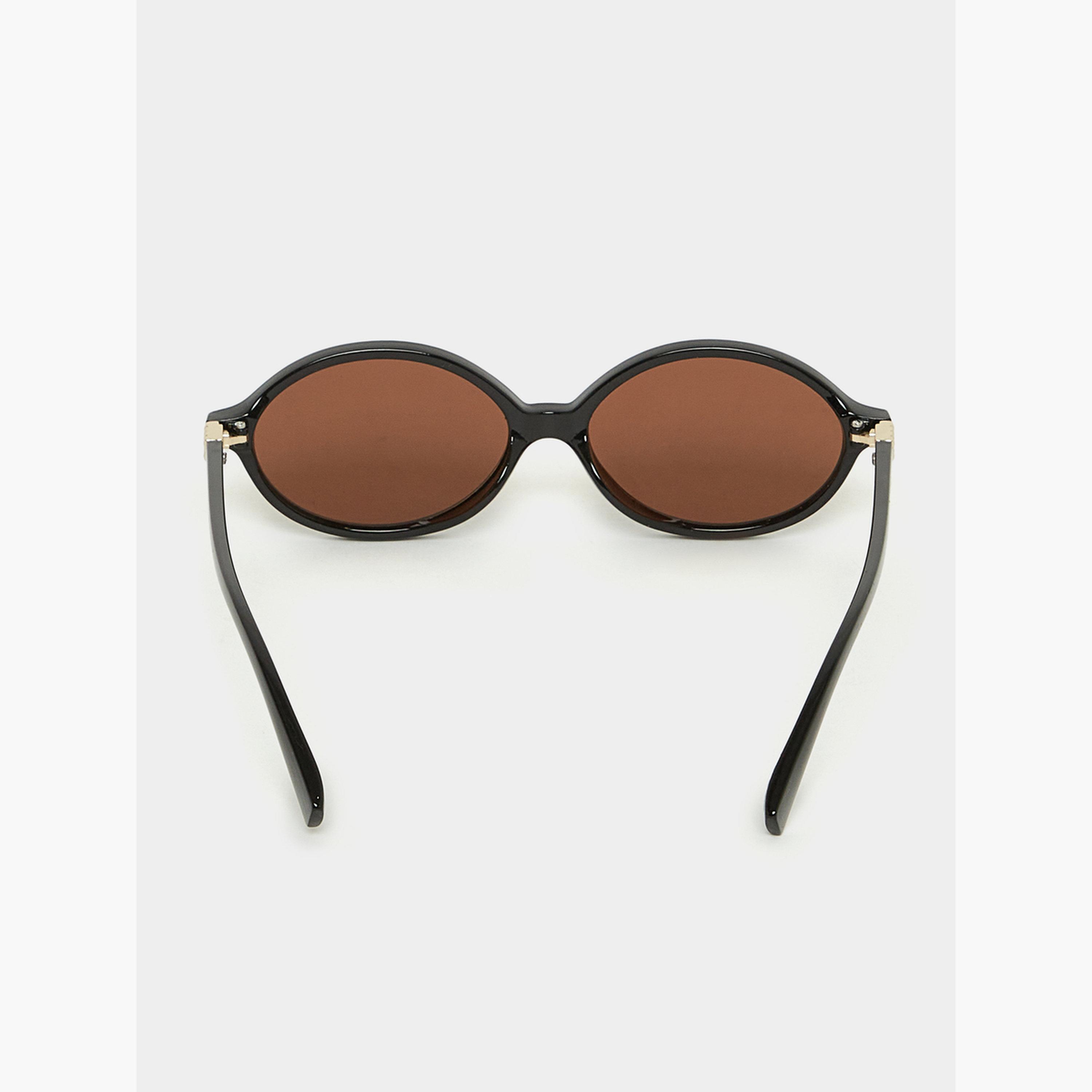 ستايلي - نظارة شمسية بإطار دائري كامل الحافة-women-sunglasses-image-5