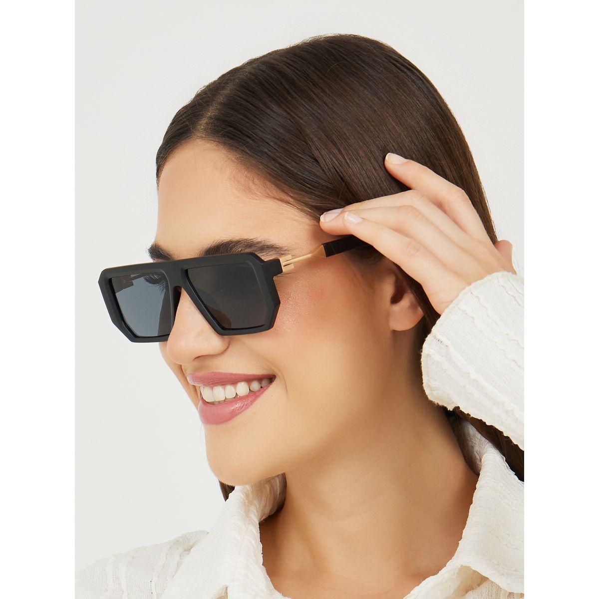 Styli Wide Frame Rectangle Sunglasses-women-sunglasses-image-2