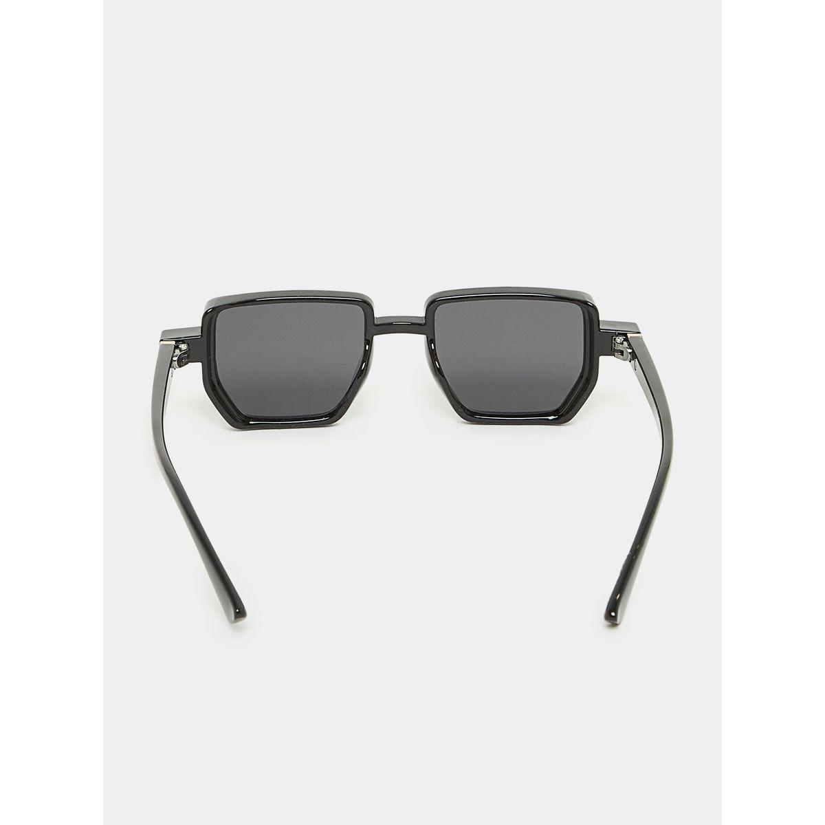 Styli Full Frame Rectangle Sunglasses with Metal Detail-women-sunglasses-image-5