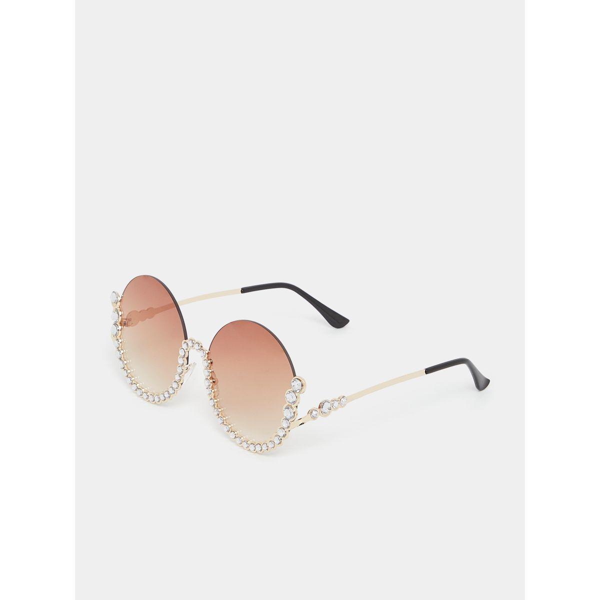 نظارة شمسية بإطار دائري-women-sunglasses-image-1