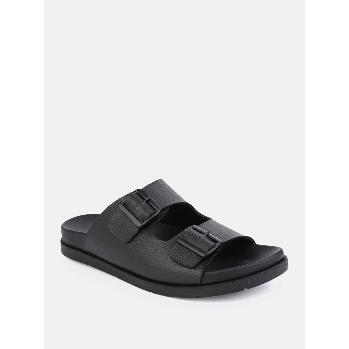 Styli Buckle Double Strap Comfort Sandals-men-shoes-sandals-image-2