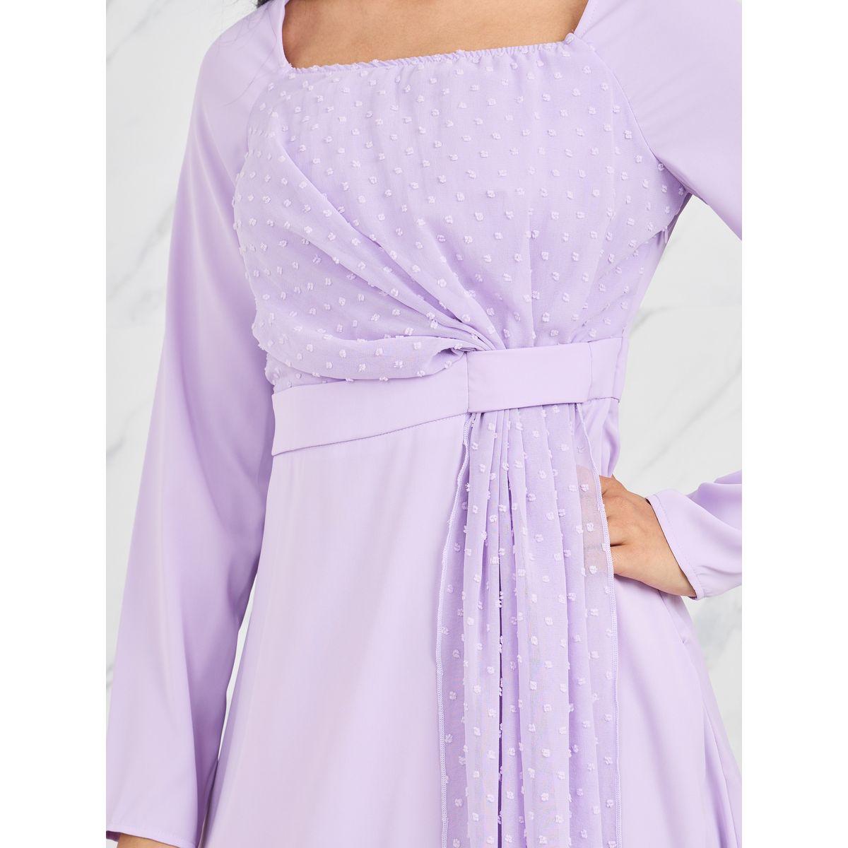 فستان ميدي بتفاصيل مُطرّزة وياقة واسعة-women-clothing-dresses-image-3