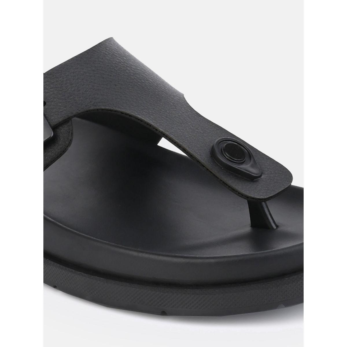 Styli  Buckle T Strap Comfort Sandals-men-shoes-sandals-image-7