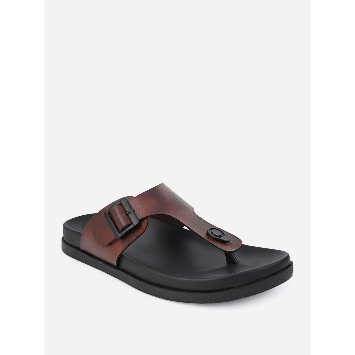 Styli Buckle Elevated Sole Comfort Sandals-men-shoes-sandals-image-2