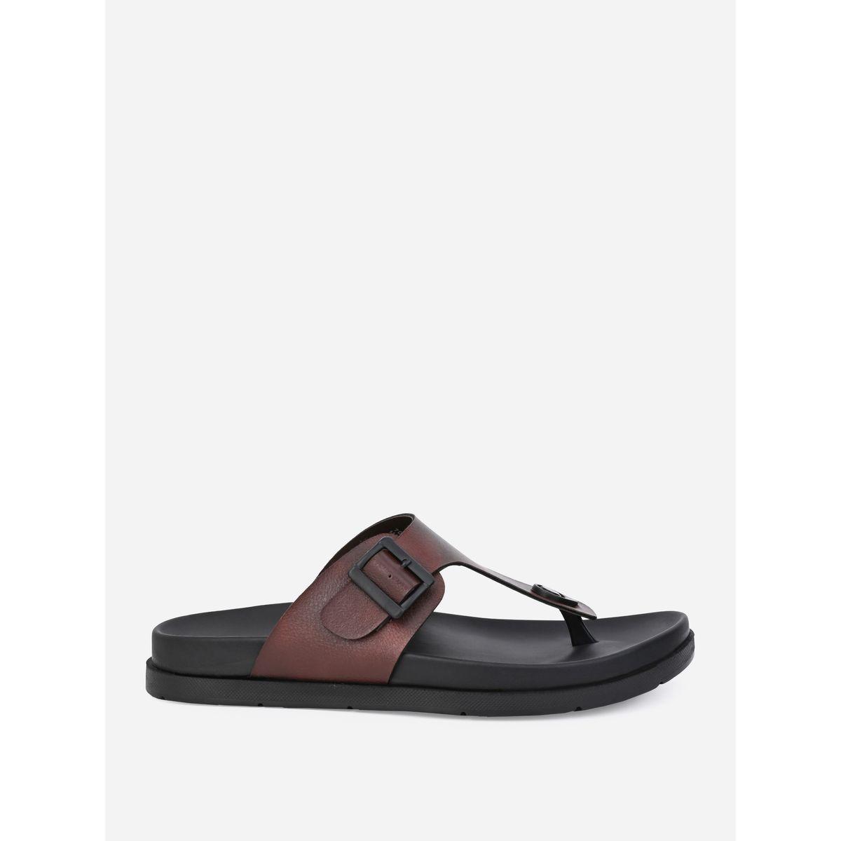 Styli Buckle Elevated Sole Comfort Sandals-men-shoes-sandals-image-5