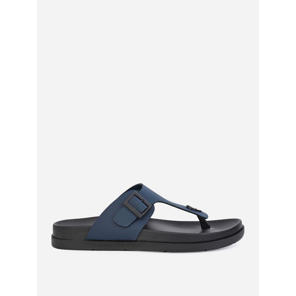 Styli Buckle Elevated Sole Comfort Sandals-men-shoes-sandals-image-3
