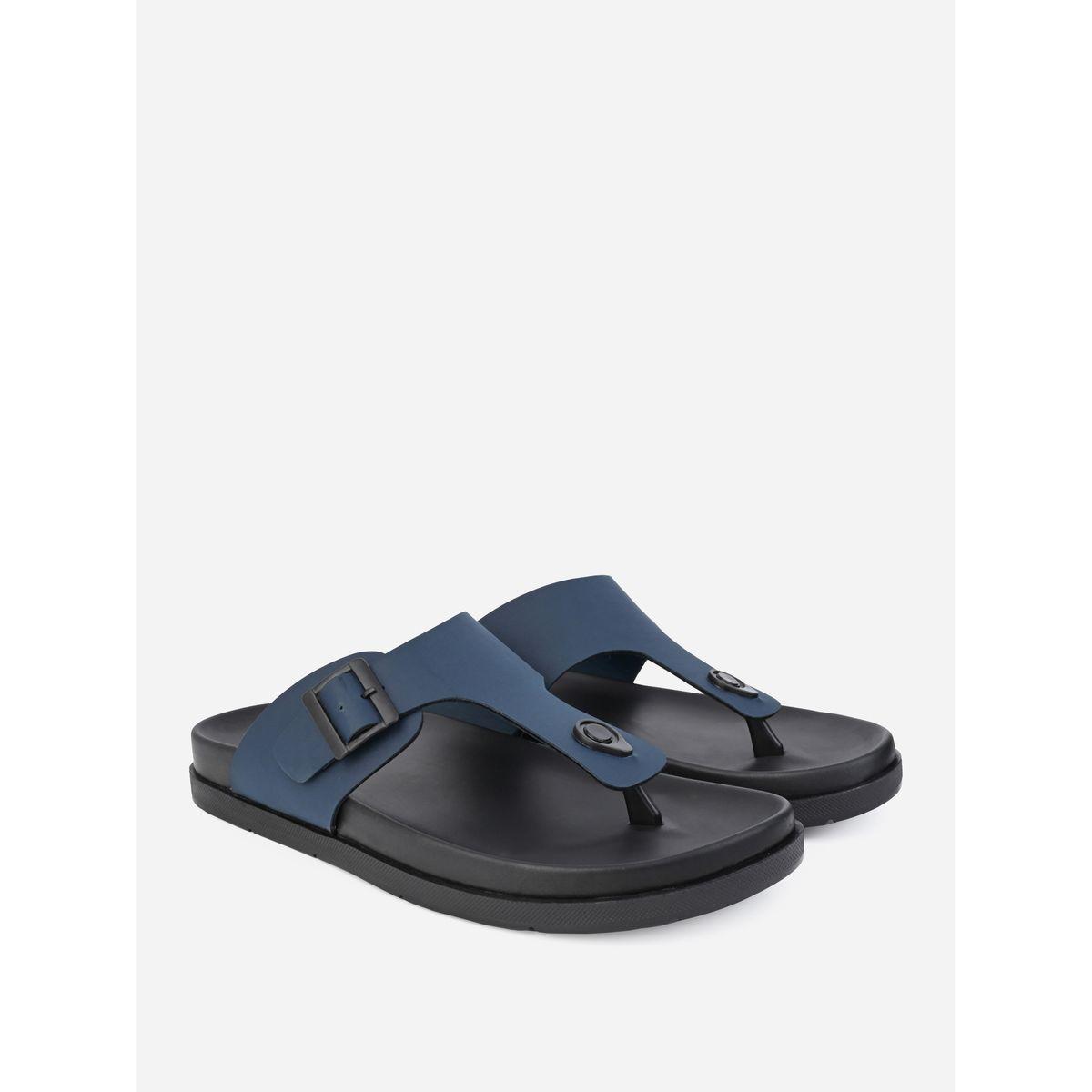 Styli Buckle Elevated Sole Comfort Sandals-men-shoes-sandals-image-4