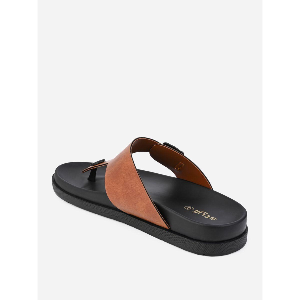 Styli Buckle Elevated Sole Comfort Sandals-men-shoes-sandals-image-7