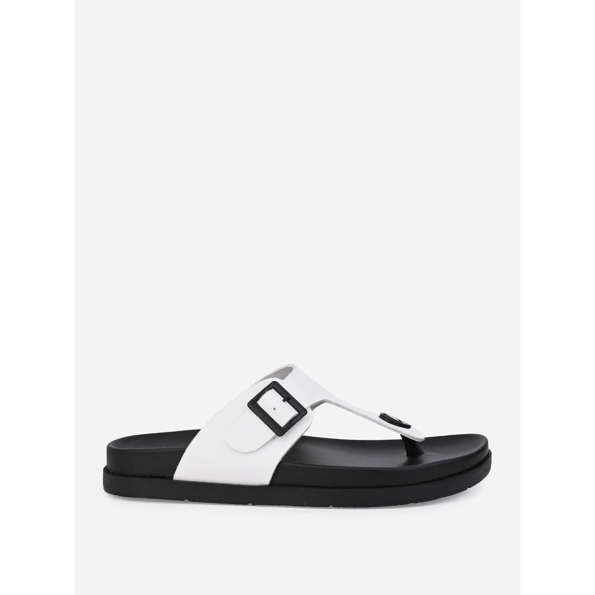 Styli Buckle Elevated Sole Comfort Sandals-men-shoes-sandals-image-3