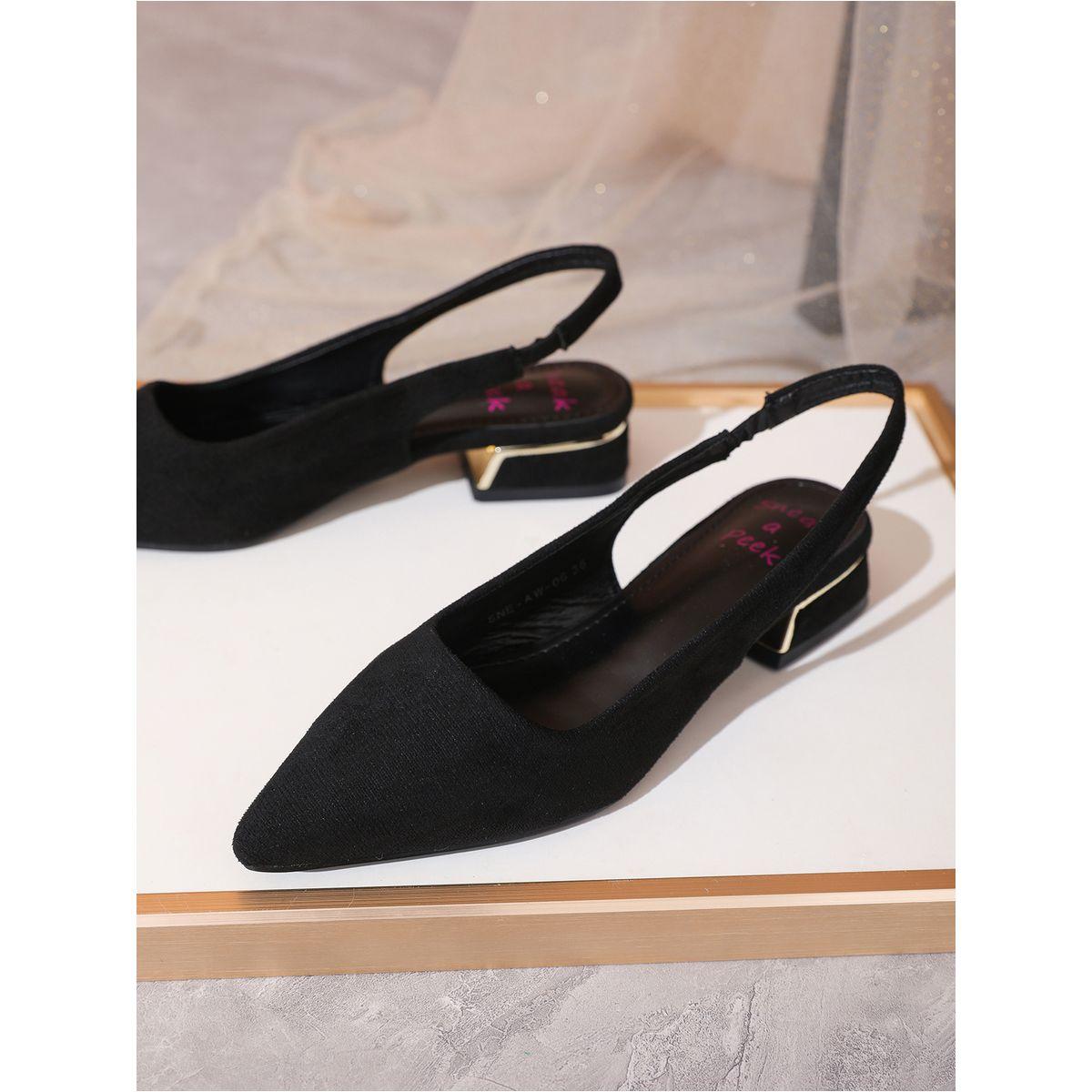 Sneak-a-Peek X Styli Solid Slingback Block Heel Pumps-women-shoes-heels-image-2