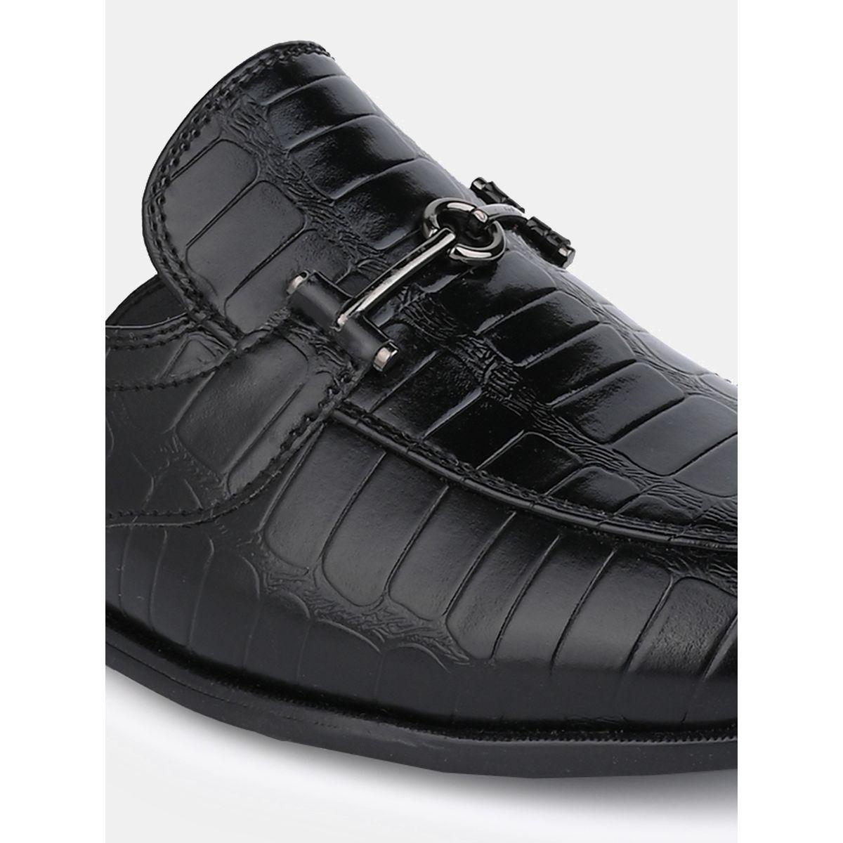 Styli Croc Faux Leather Metal Accent Mules-men-shoes-loafersandmoccasins-image-7
