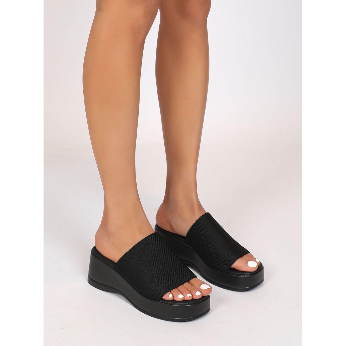 صندل سادة بكعب ويدج وسهل الارتداء-women-shoes-flats-mules-image-3