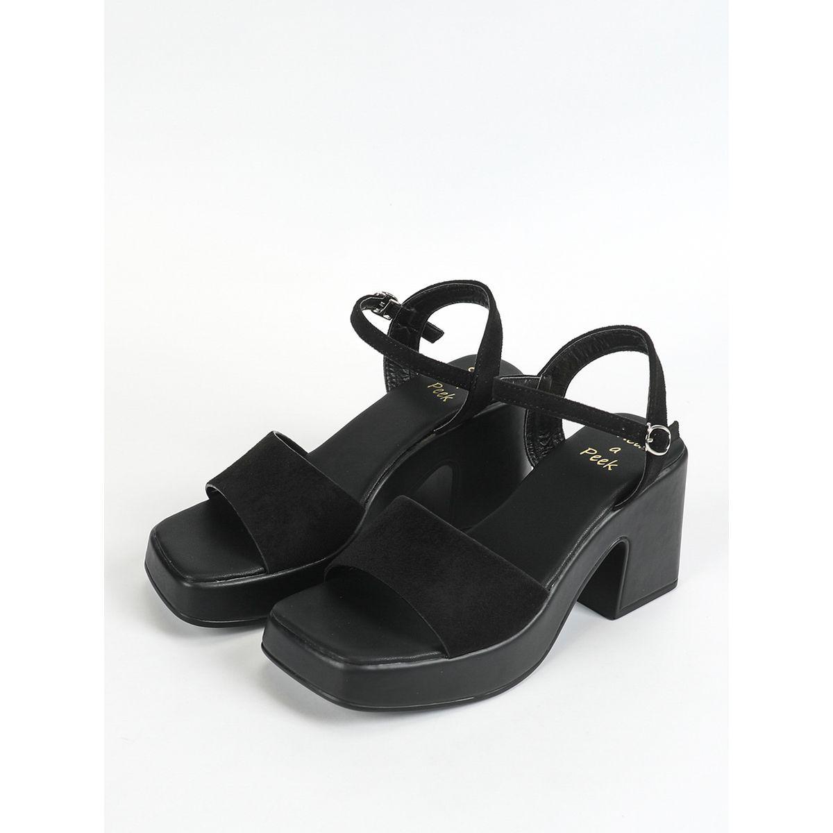 صندل بكعب بلاتفورم بسير كاحل وإبزيم غلق-women-shoes-sandals-heeled-image-6