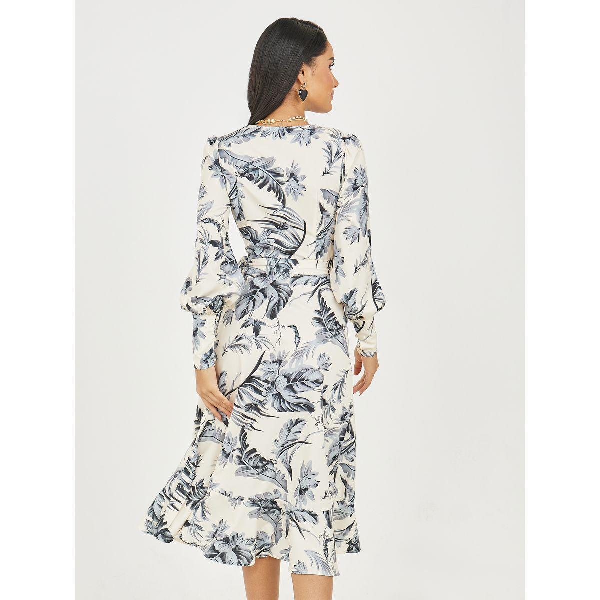 فستان ميدي مطبع بالكامل مع نمط لف-women-clothing-dresses-image-4