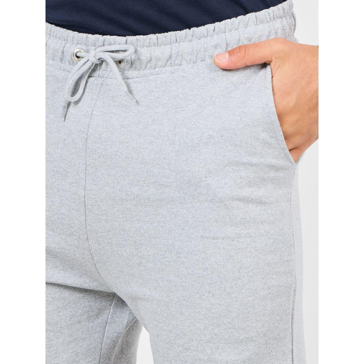 Styli Solid Knit Regular Fit Shorts-men-clothing-bottoms-shorts-image-3