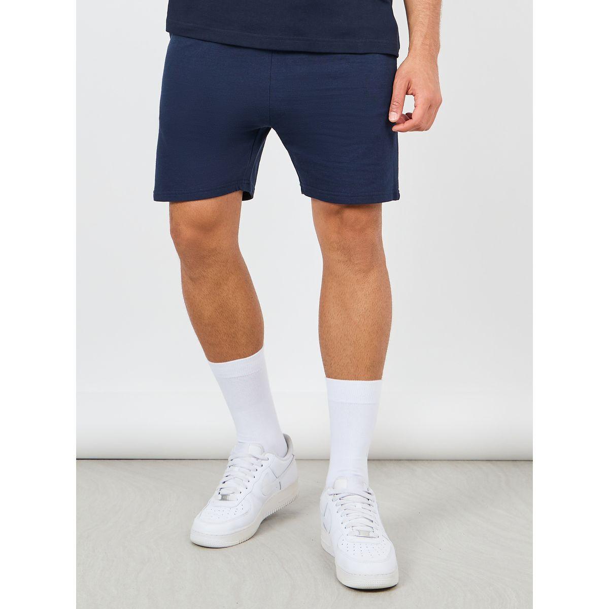 Styli Solid Knit Regular Fit Shorts-men-clothing-bottoms-shorts-image-4