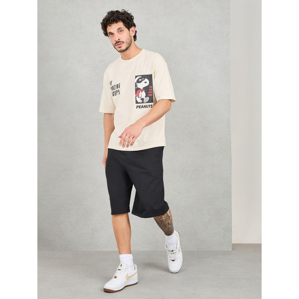 Styli Solid Oversized Shorts-men-clothing-bottoms-shorts-image-2