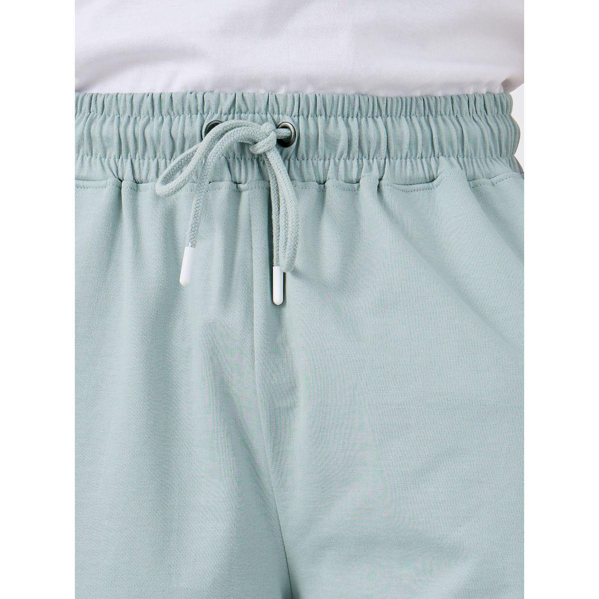 Styli Solid Oversized Shorts with Drawstring-men-clothing-bottoms-shorts-image-3