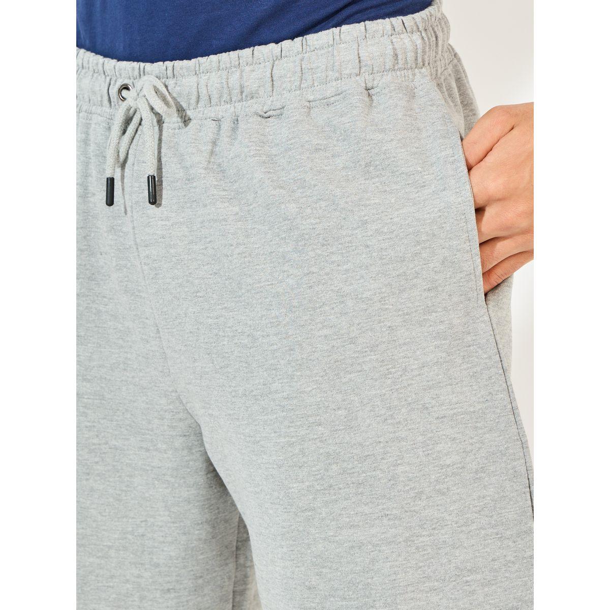 Styli Oversized Solid Shorts with Drawstring-men-clothing-bottoms-shorts-image-3