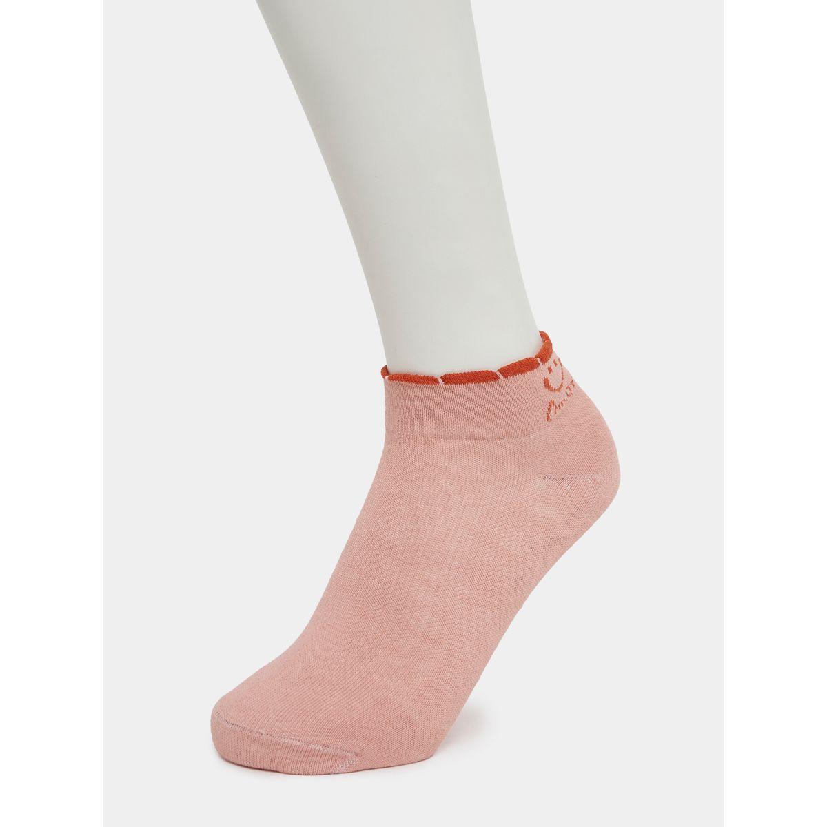 Styli Pack of 3 - Contrast Amor Ankle Length Socks-women-socksandstockings-image-2