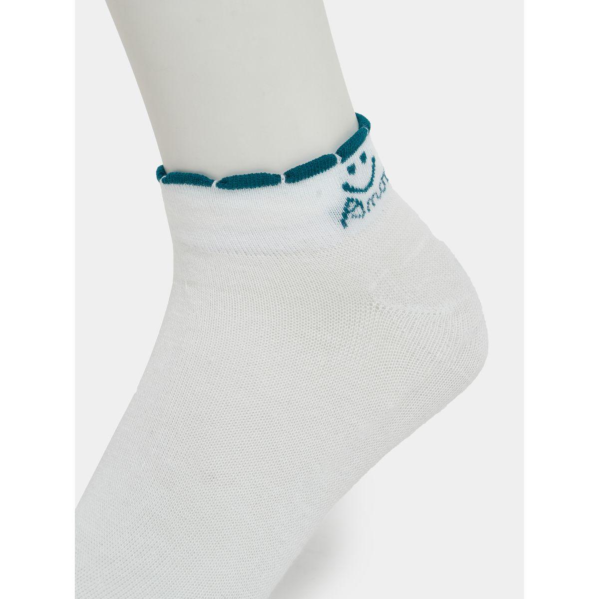 Styli Pack of 3 - Contrast Amor Ankle Length Socks-women-socksandstockings-image-5
