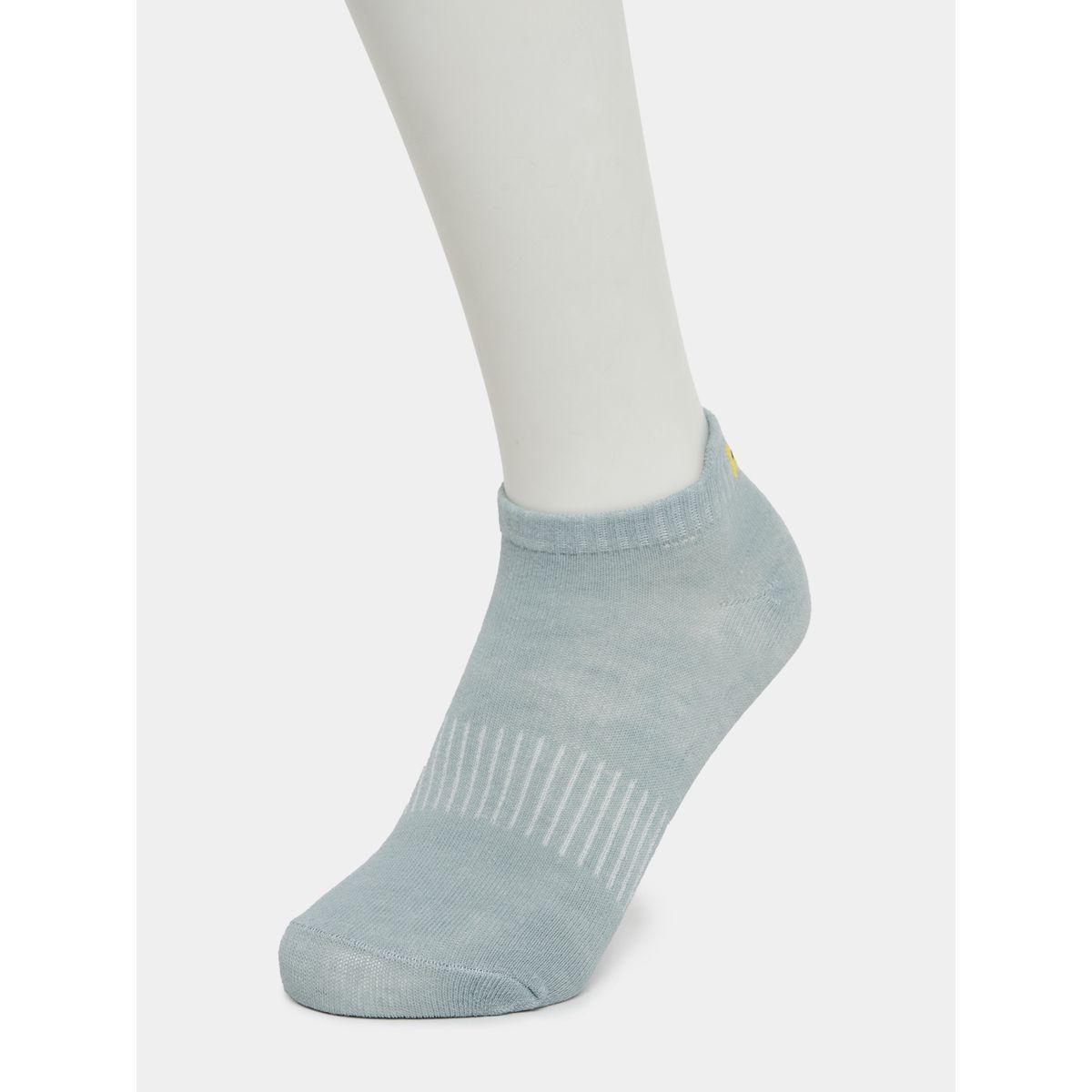 Styli Pack of 5 - Striped Knitted Ankle Length Socks-women-socksandstockings-image-10