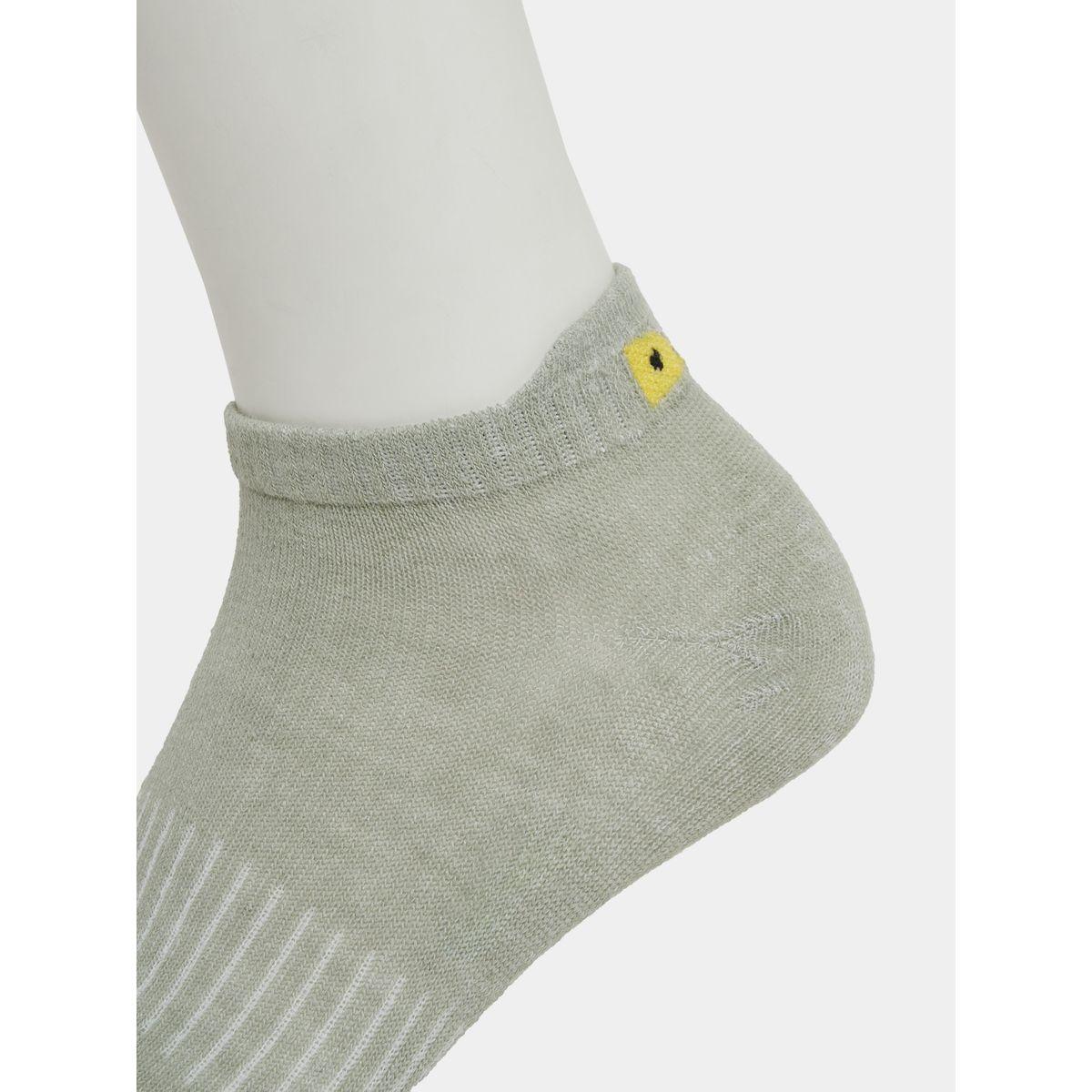 Styli Pack of 5 - Striped Knitted Ankle Length Socks-women-socksandstockings-image-3