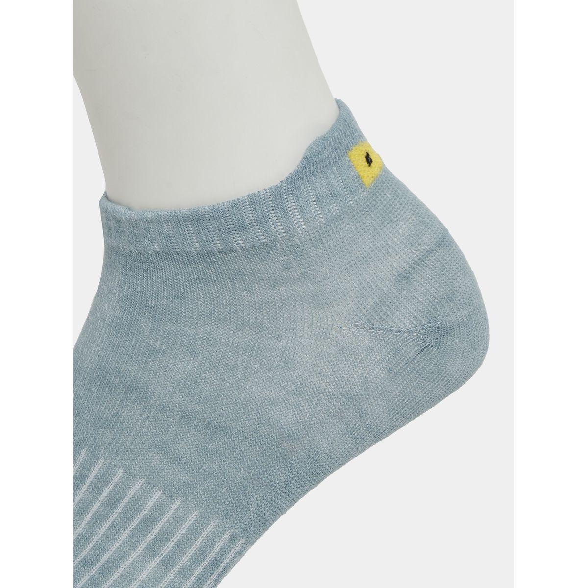 Styli Pack of 5 - Striped Knitted Ankle Length Socks-women-socksandstockings-image-9