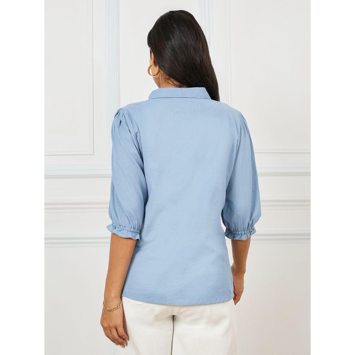Styli Limited Embroidered Yoke Relaxed Fit Shirt-women-clothing-shirtsandblouses-shirts-image-5