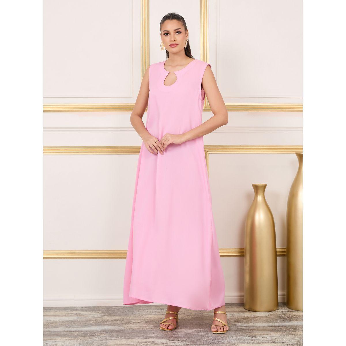 جلابية بتفاصيل مُطرّزة مع ياقة بأربطة-women-arabicclothing-jalabiyas-image-3