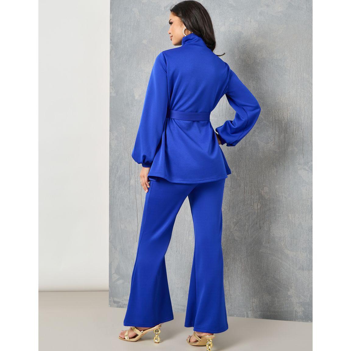 طقم منسق من ( بنطال + بلوزة )-women-clothing-coordsets-image-4