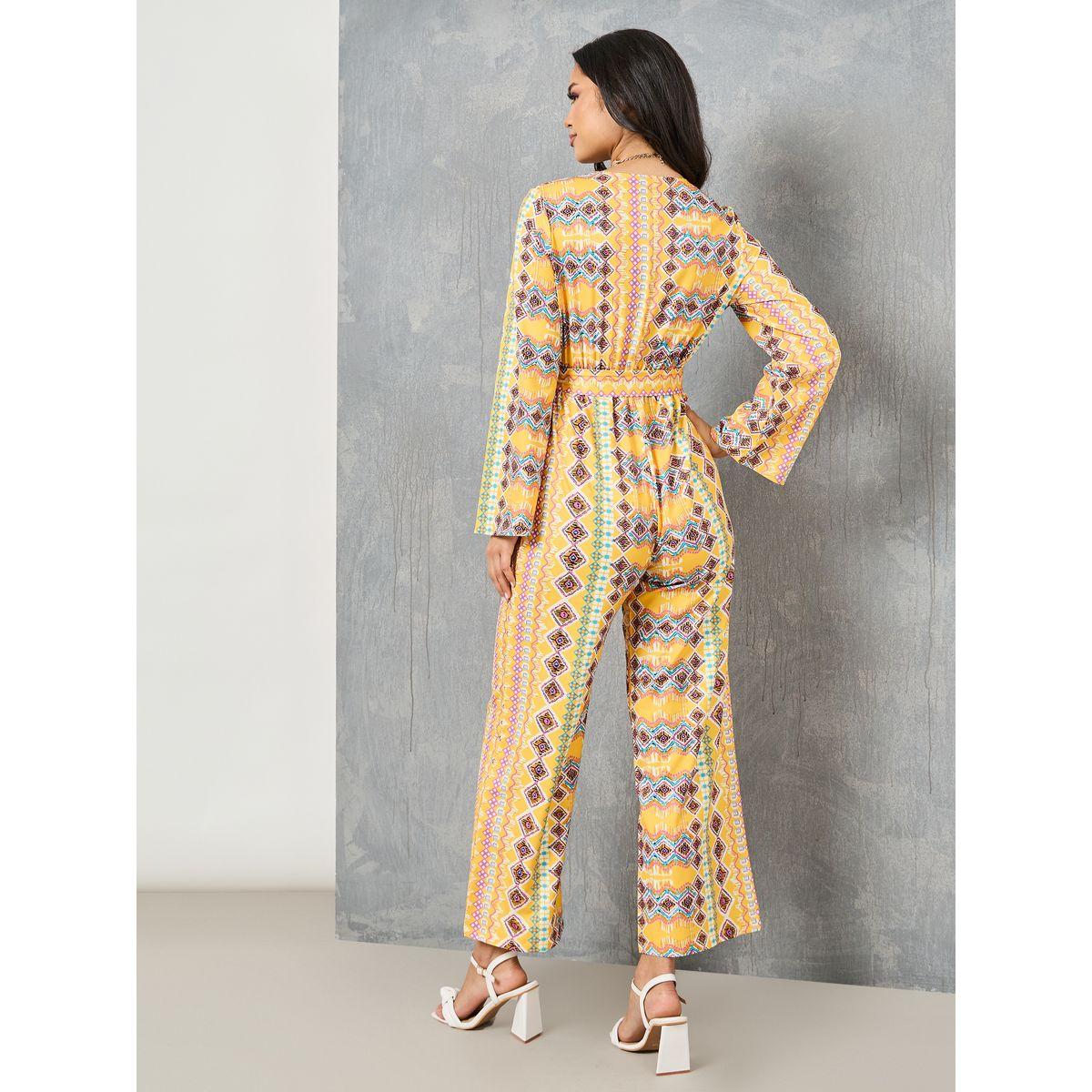 Styli  All Over Print Jumpsuit with Self Tie Up-women-clothing-jumpsuits-image-4