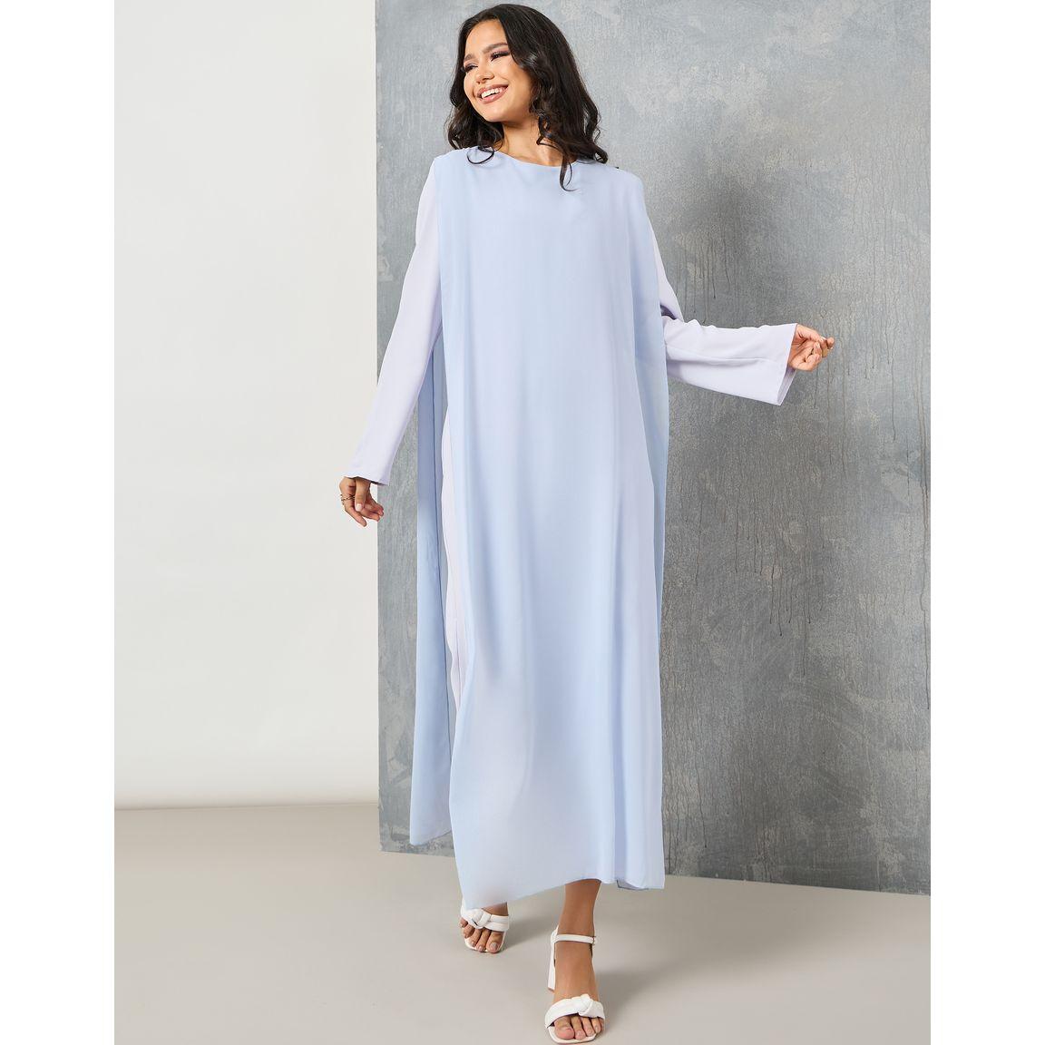 Styli Colorblock Overlay Belted Jumpsuit-women-clothing-jumpsuits-image-6