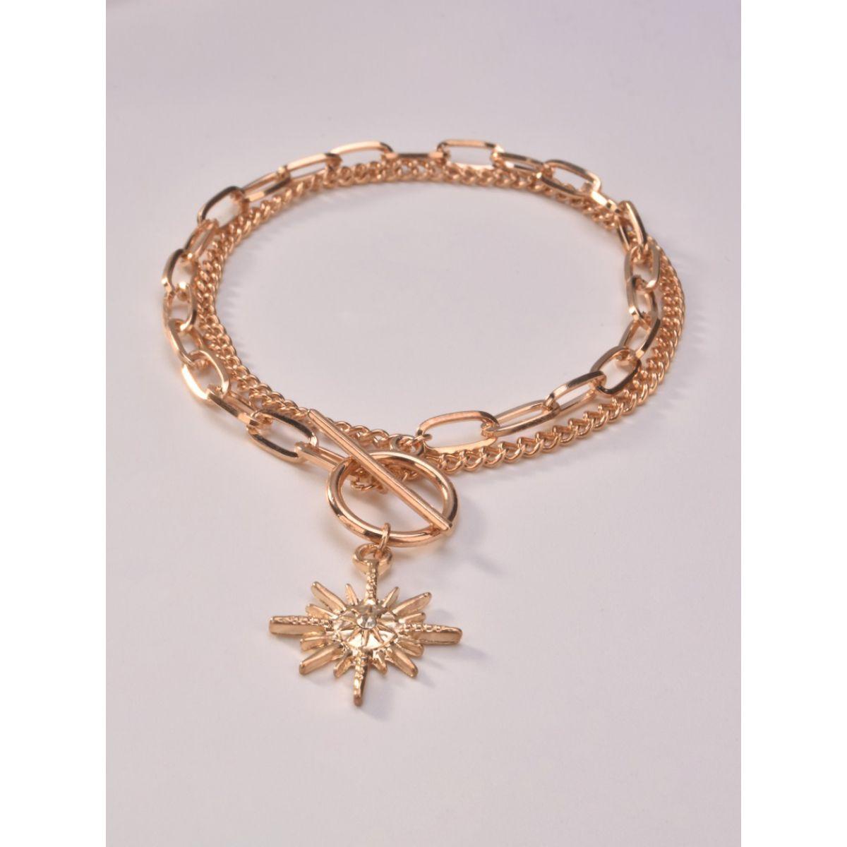 Styli Sun Drop Toggle Anklet-women-watchesandjewellery-jewellery-anklets-image-1