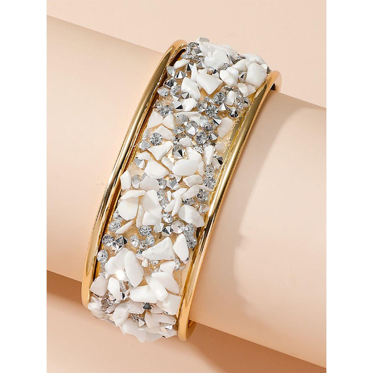 Styli Studded Cuff Bracelet-women-watchesandjewellery-jewellery-banglesandbracelets-image-2