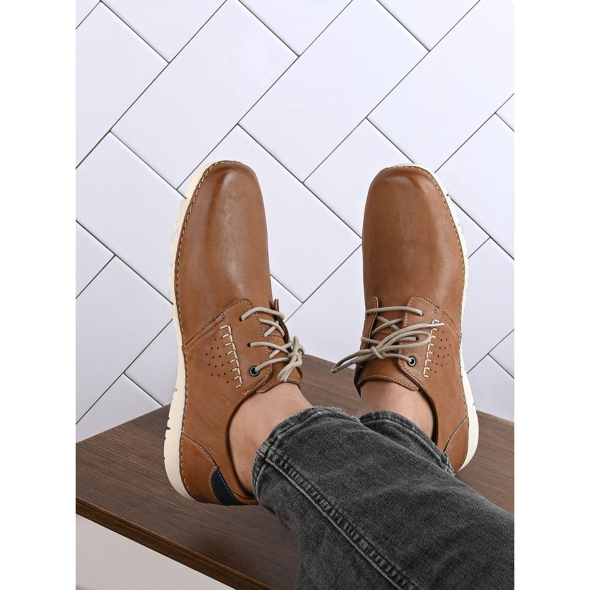 Styli Limited Genuine Leather Stitch Detail Lace Up Shoes-men-shoes-formalshoes-image-2