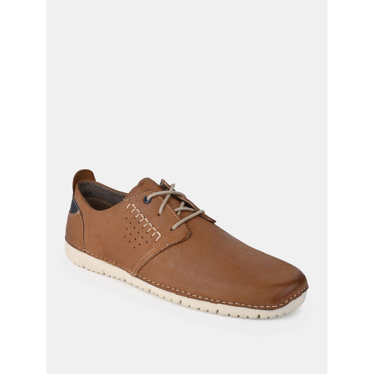 Styli Limited Genuine Leather Stitch Detail Lace Up Shoes-men-shoes-formalshoes-image-3