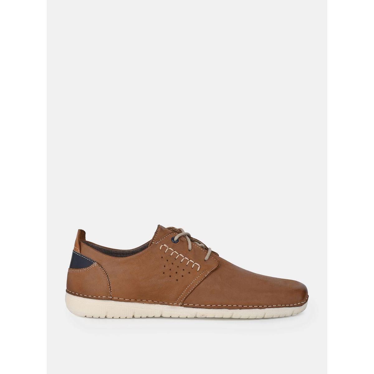 Styli Limited Genuine Leather Stitch Detail Lace Up Shoes-men-shoes-formalshoes-image-6