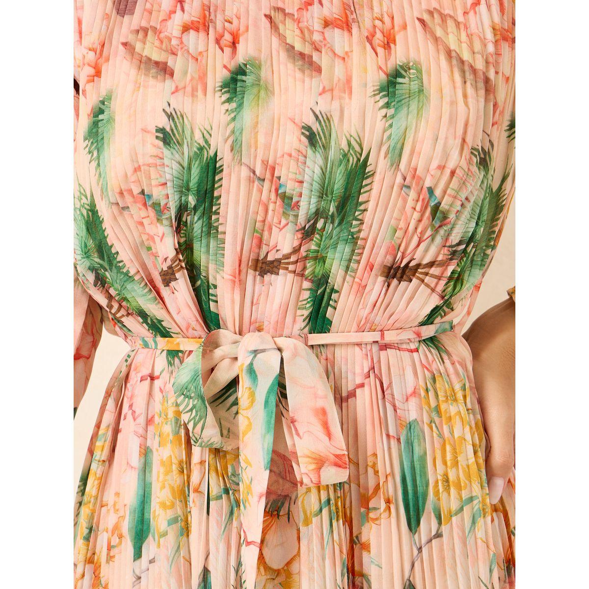 فستان طويل بياقة عالية وكسرات-women-clothing-dresses-image-3