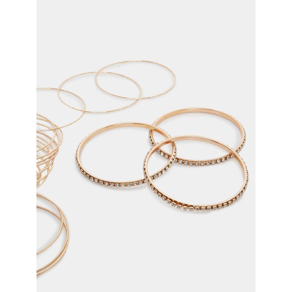 مجموعة من 20 أساور يد كاجوال-women-watchesandjewellery-jewellery-banglesandbracelets-image-3