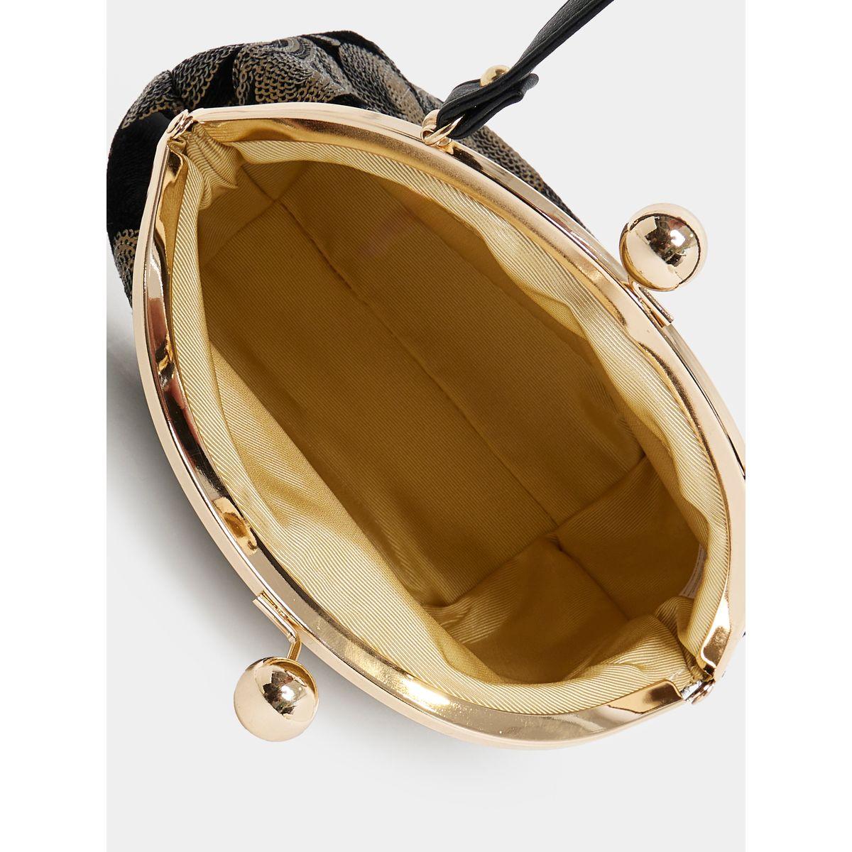 Styli Sequin Embellished Push Lock Handbag-women-bagsandwallets-handbags-image-3