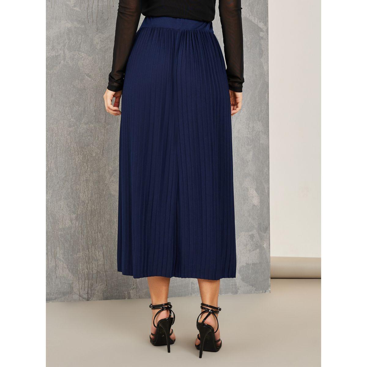 Styli Pleated A-Line Maxi Skirt-women-clothing-bottoms-skirts-image-4