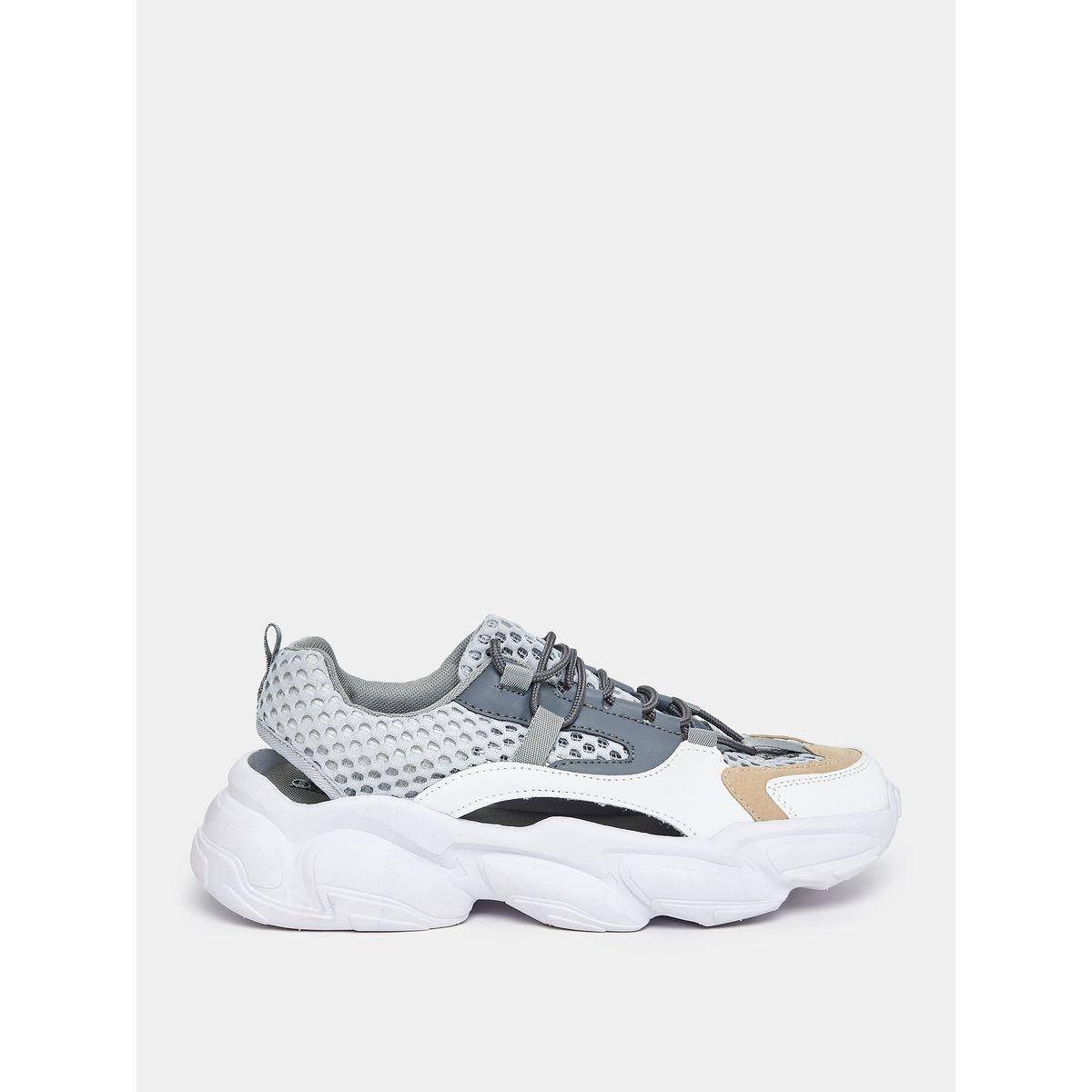 Styli Breathable Lace Up Chunky Sole Sneakers-men-shoes-sneakers-image-1