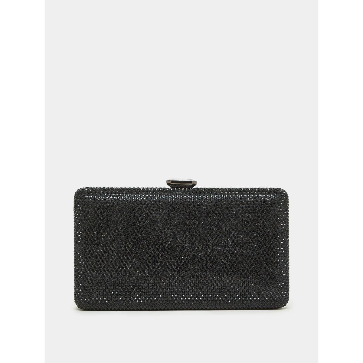 Styli Embellished Clutch Bag with Chain Strap-women-bagsandwallets-handbags-image-3