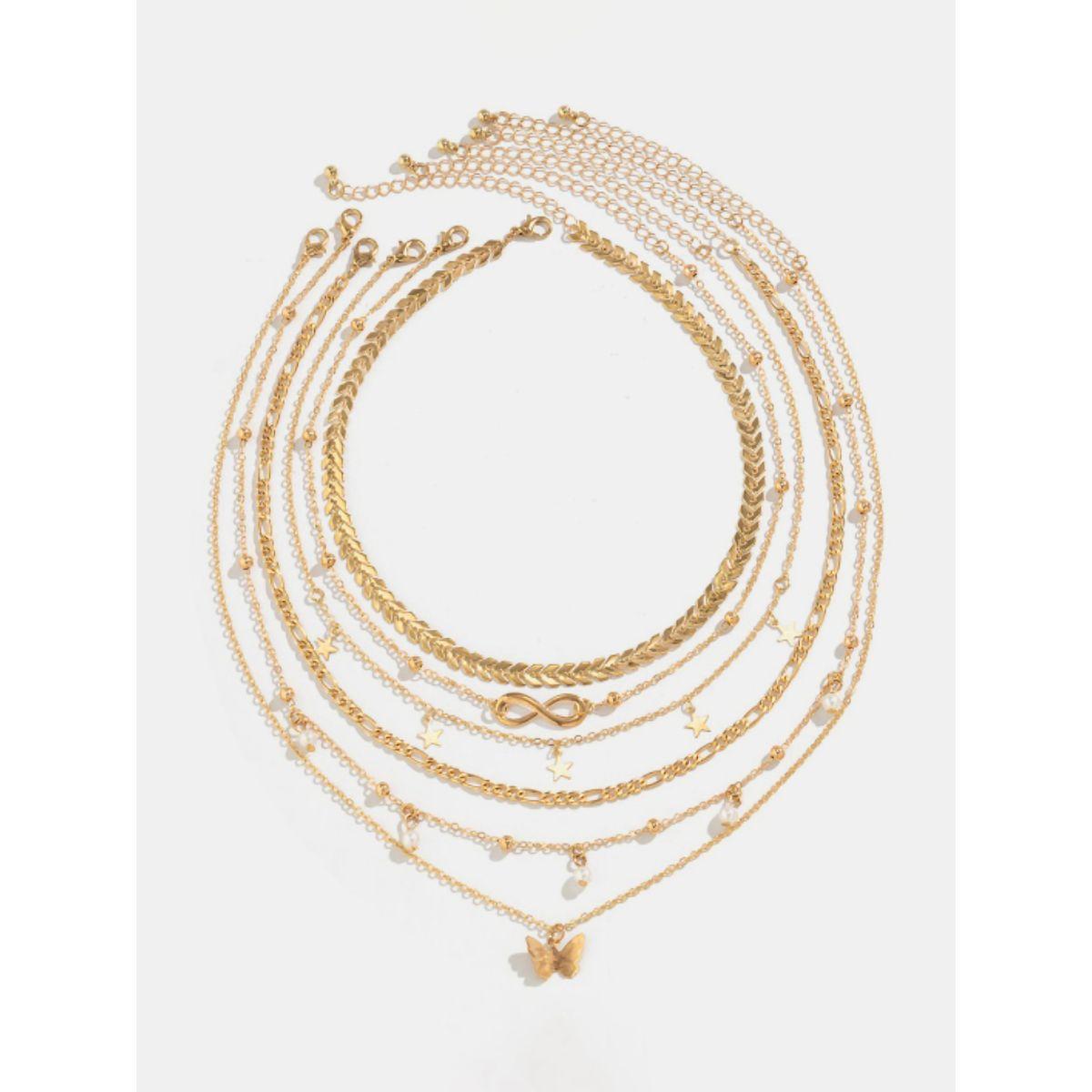 Styli Set of 6 - Butterfly Design Necklace-women-watchesandjewellery-jewellery-necklacesandpendants-image-1