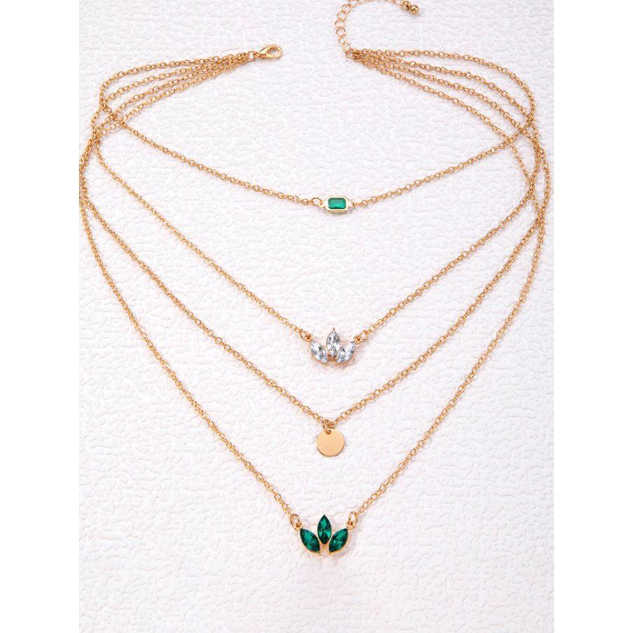 Styli Drop Pendant Layered Necklace-women-watchesandjewellery-jewellery-necklacesandpendants-image-1