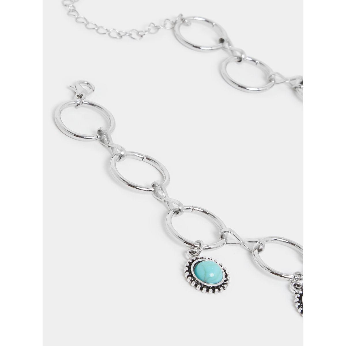 Styli Vintage Drop Design Choker Necklace-women-watchesandjewellery-jewellery-necklacesandpendants-image-2