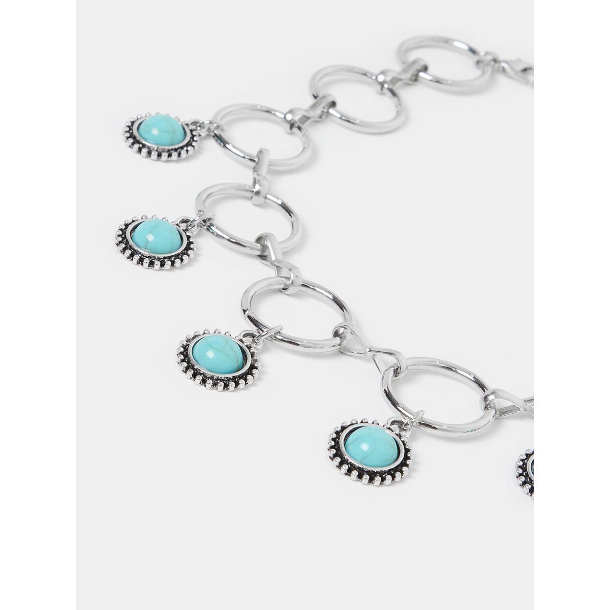 Styli Vintage Drop Design Choker Necklace-women-watchesandjewellery-jewellery-necklacesandpendants-image-3