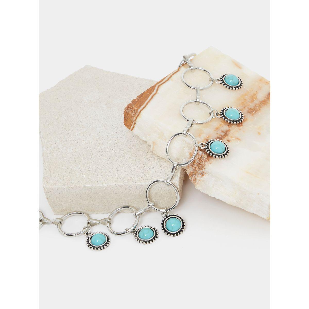Styli Vintage Drop Design Choker Necklace-women-watchesandjewellery-jewellery-necklacesandpendants-image-4