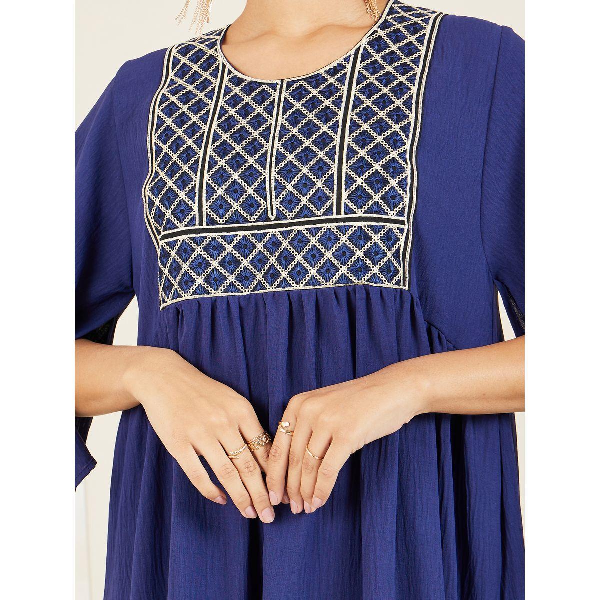Styli Embroidered Cape Sleeves Jalabiya-women-arabicclothing-jalabiyas-image-3